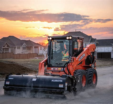 kubota tractor skid steer attachments|kubota skid steer grader attachment.